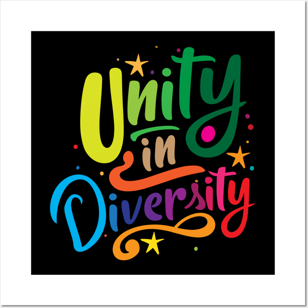 Unity in Diversity Wall Art by irfankokabi